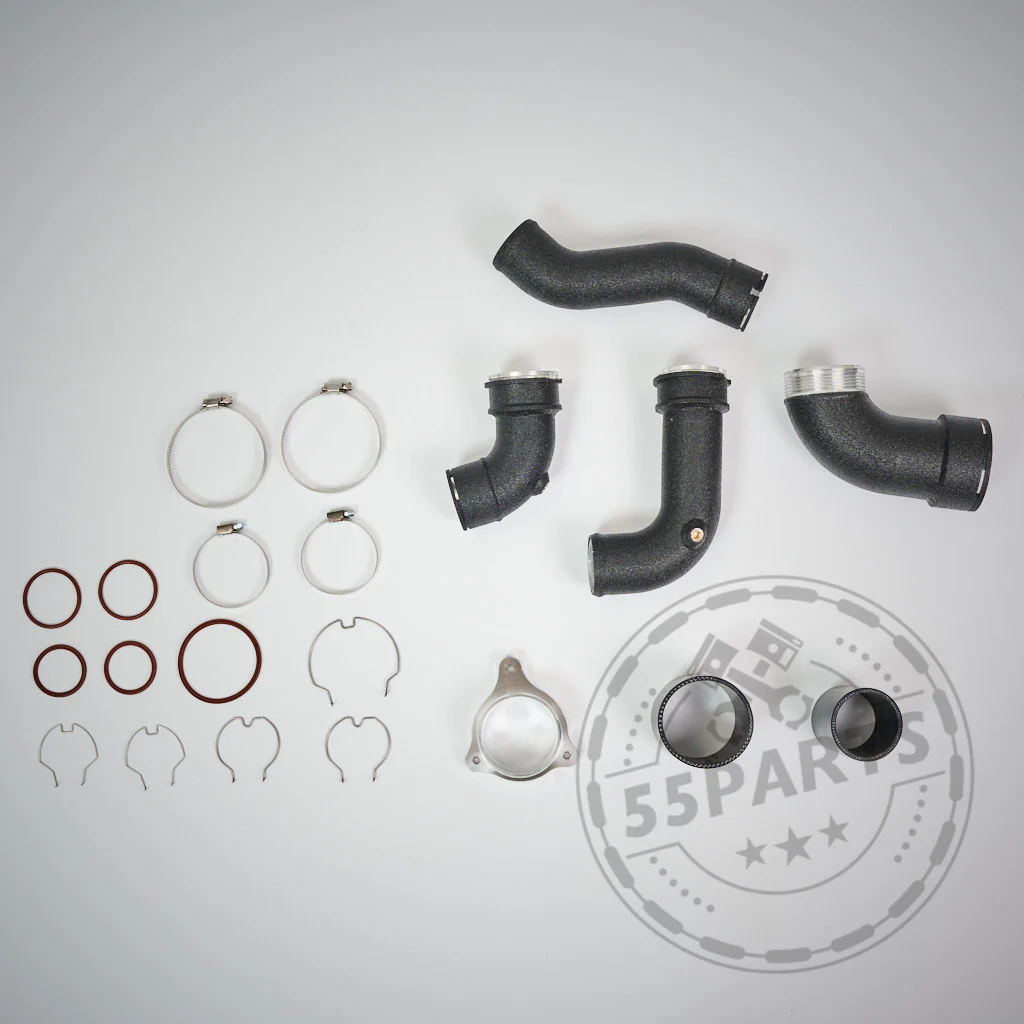 55Parts Aluminium Chargepipe passend für BMW M2 G87, M3 G80, G81, M4 G82,G83 S58