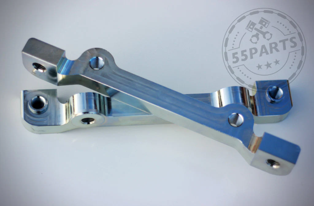55Parts Special: 6-Kolben Bremssatteladapter für M3 E46 CSL Scheibe zweiteilig passend für BMW 1er E8x - Image 6