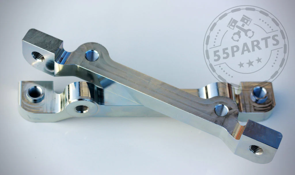 55Parts Special: 6-Kolben Bremssatteladapter für M3 E46 CSL Scheibe zweiteilig passend für BMW 1er E8x - Image 9
