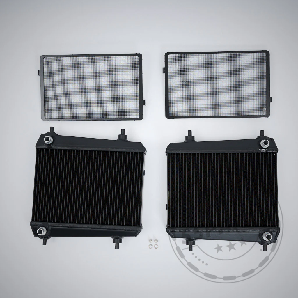 55Parts Aluminium Upgrade Kühlmittelkühler, Wasserkühler seitlich (für die Radhäuser) passend für BMW G87 M2, G80 G81 M3, G82 G83 M4 S58 INKLUSIVE TEILEGUTACHTEN! - Image 2