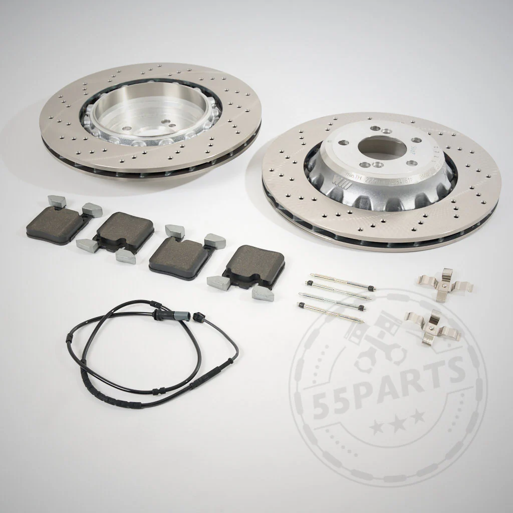 55Parts Special: Bremsen (Upgrade) Set Hinterachse F-Serie passend für blaue Bremse F8x M2, M3, M4 - Image 3
