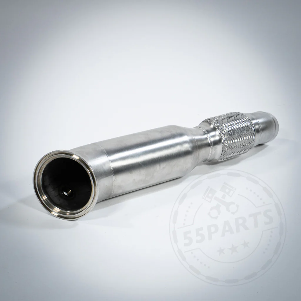 55Parts Special: High Flow Downpipe (mit Euro 6 200 Zeller) passend für BMW M140i, M240i, M340i, 440i, 540i, 640i, 740i, 840i, X3, X4, Z4, Supra B58(TU) F- und G- Serie - Image 6