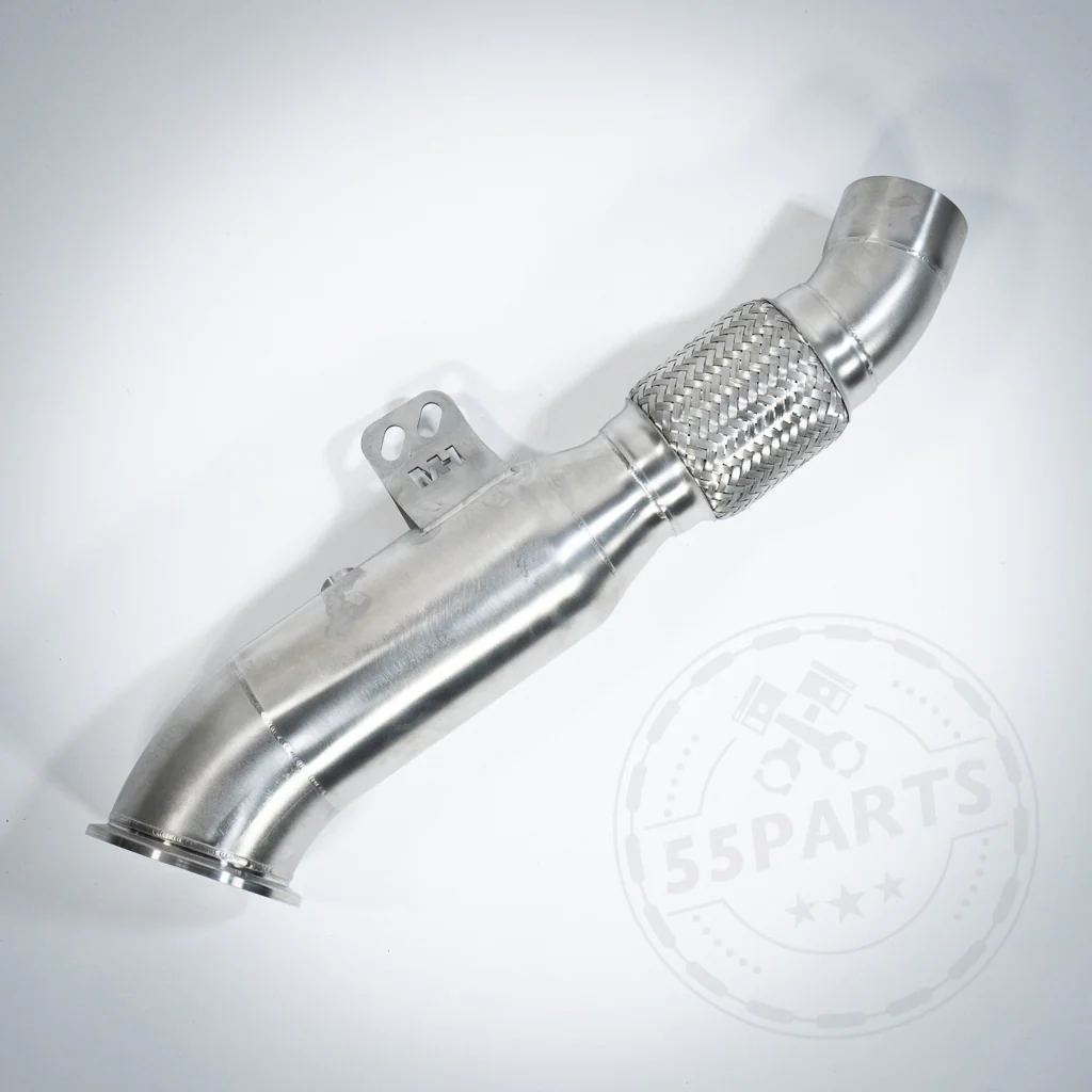 55Parts Special: High Flow Downpipe (mit Euro 6 200 Zeller) passend für BMW M140i, M240i, M340i, 440i, 540i, 640i, 740i, 840i, X3, X4, Z4, Supra B58(TU) F- und G- Serie - Image 7