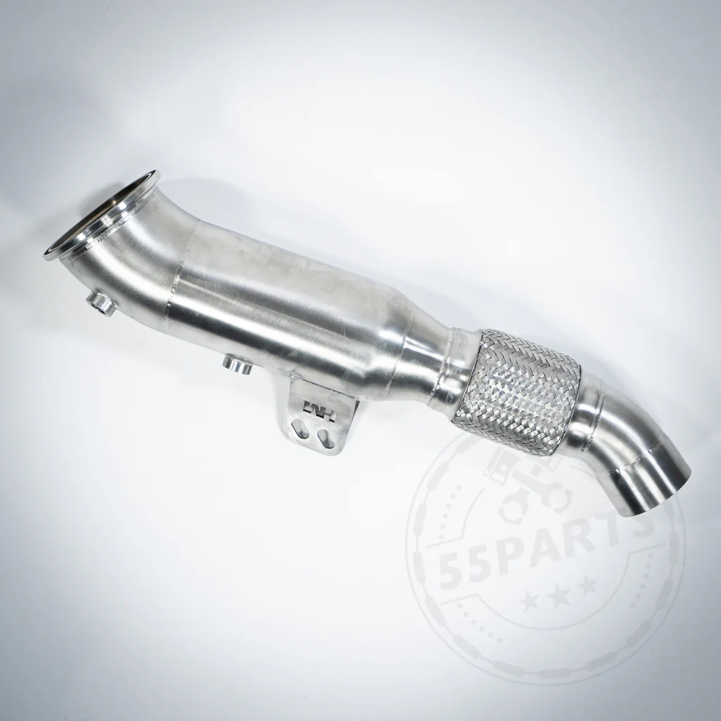 55Parts Special: High Flow Downpipe (mit Euro 6 200 Zeller) passend für BMW M140i, M240i, M340i, 440i, 540i, 640i, 740i, 840i, X3, X4, Z4, Supra B58(TU) F- und G- Serie - Image 8