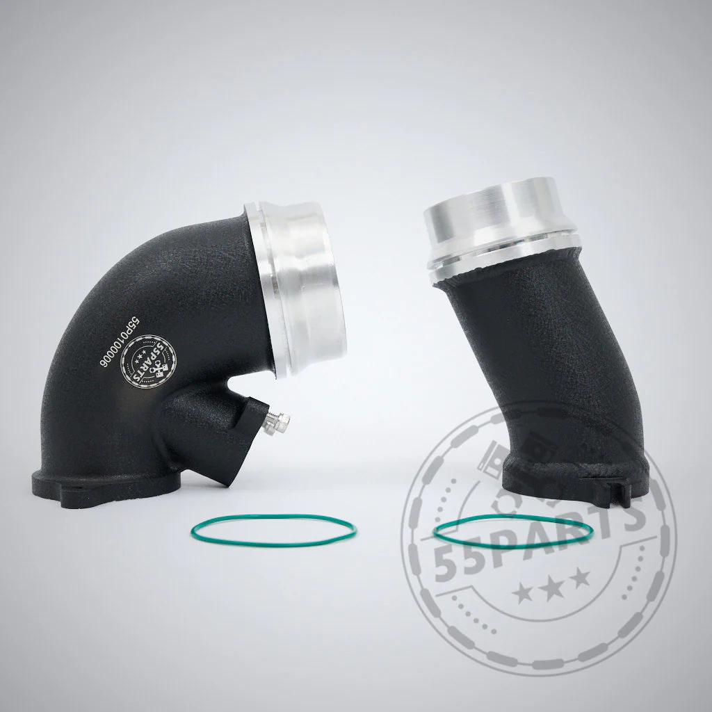 55Parts High Flow Turbo Inlet Reinluftrohr passend für BMW G87 M2, G80 G81 M3, G82 G83 M4 S58 INKLUSIVE TEILEGUTACHTEN! - Image 3