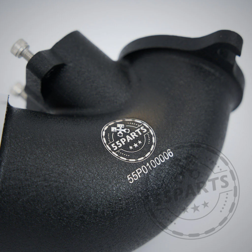 55Parts High Flow Turbo Inlet Reinluftrohr passend für BMW G87 M2, G80 G81 M3, G82 G83 M4 S58 INKLUSIVE TEILEGUTACHTEN! - Image 5