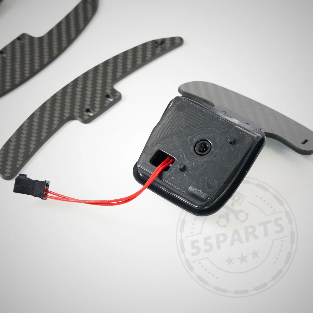 55Parts Special: V2 Magnetische Schaltwippen / magnetic paddle Shifter (aus dem Rennsport) passend für BMW E9X M3 - Image 5