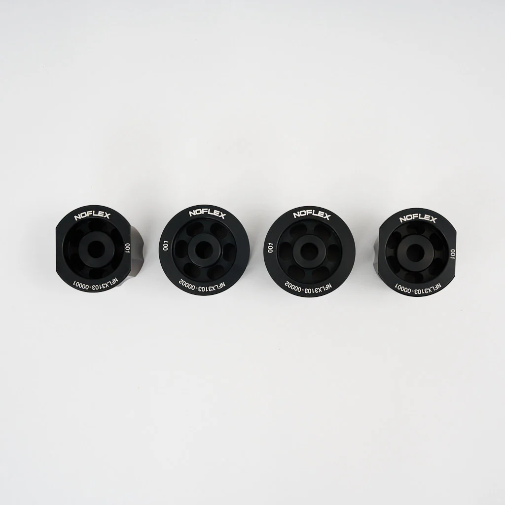 NoFlex Bearings: Aluminium Tonnenlager, Hinterachslager passend für BMW 1er (E8x, F2x), 2er (F2x), 3er (E9x, F3x), 4er (F3x), Z4 (G29), Supra (A90) - Image 3