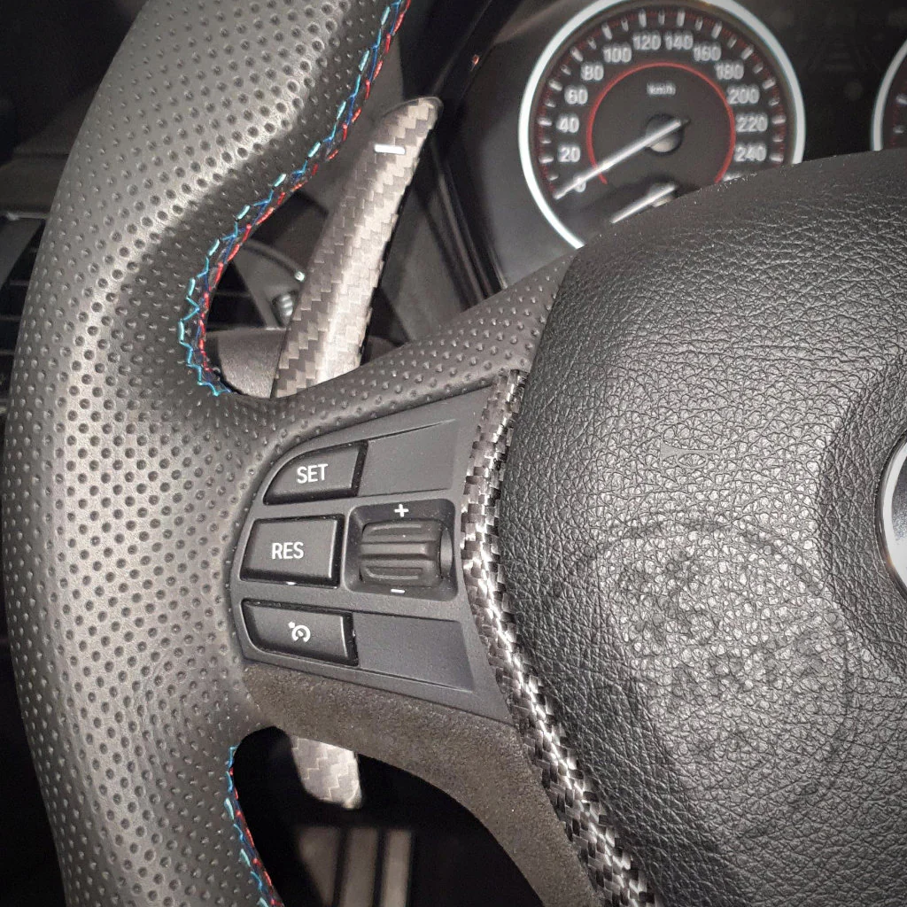 Aluminium/Carbon Schaltwippen Paddles passend für BMW 1/235 und 40i, 3/435 und 40i, M2, M3 und M4 F-Serie - Image 12