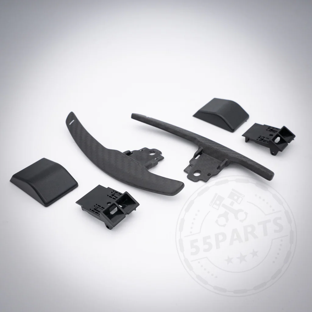 Aluminium/Carbon Schaltwippen Paddles passend für BMW 1/235 und 40i, 3/435 und 40i, M2, M3 und M4 F-Serie - Image 7