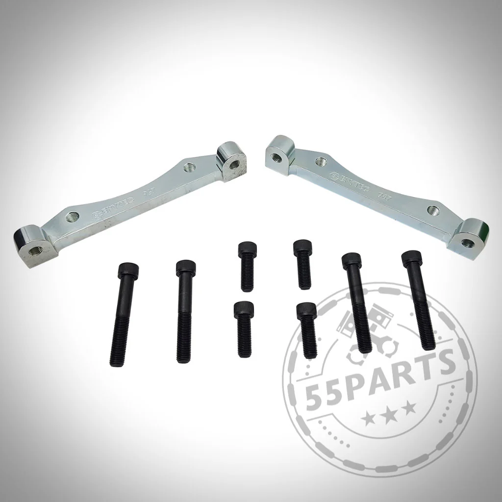 Bremssatteladapter für 6-Kolben Bremssattel BMW 135i 345x28 Bremsscheibe BMW E46 CSL passend für BMW E92 E93 E91
