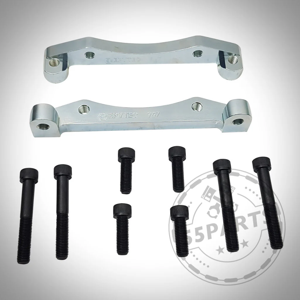 Bremssatteladapter für 6-Kolben Bremssattel BMW 135i 345x28 Bremsscheibe BMW E46 CSL passend für BMW E92 E93 E91 - Image 2