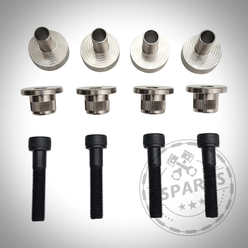 Bremssatteladapter für F30 F31 Bremssättel Umbau M2 M3 Bremsscheibe 380x30 4-Kolben passend für BMW 3er E92 E93 E91