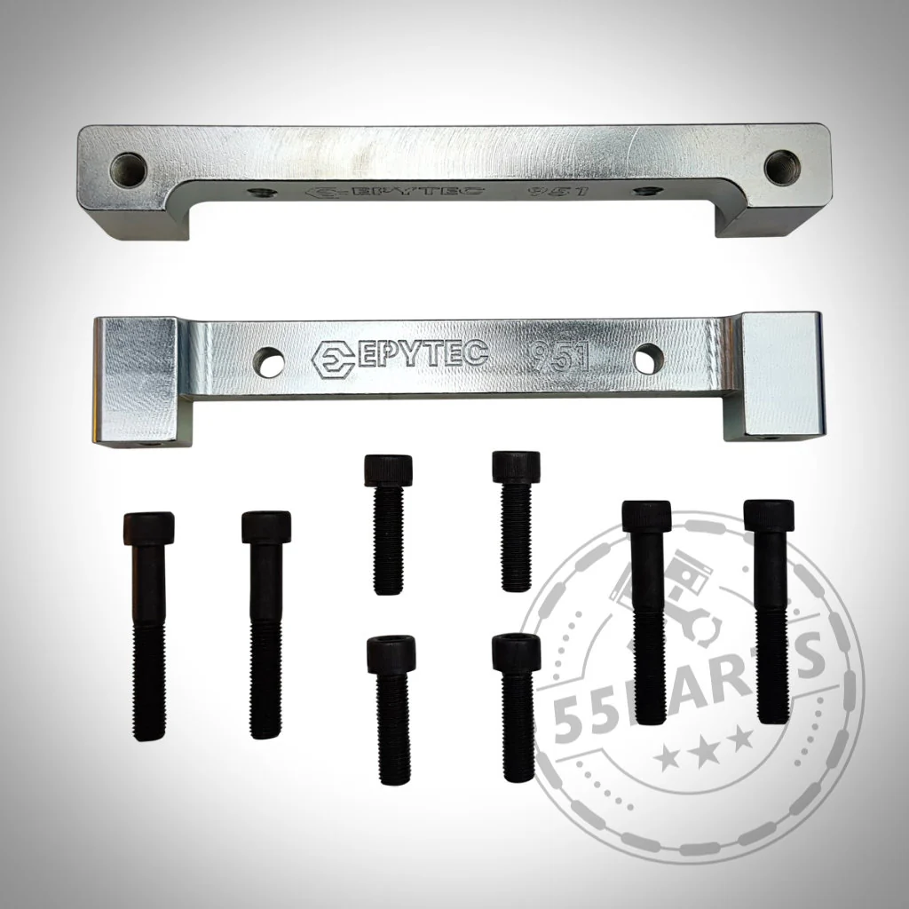 Bremssatteladapter für Porsche 997 380x30 Bremsscheibe passend für BMW E92 E93 E91 M3 4.0 V8 1M