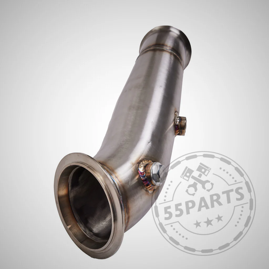 Catless katlose Downpipe passend für BMW M135i, M235i, M2, 335i(x) N55 F-Serie ab Baujahr 07.2013 4" Zoll - Image 3
