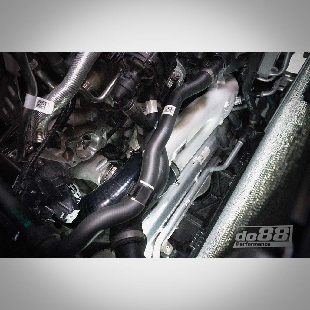 DO88 Aluminium Chargepipe passend für BMW G87 M2, G80 G81 M3, G82 G83 M4, F97 X3M, F98 X4M S58 INKLUSIVE TEILEGUTACHTEN! - Image 4