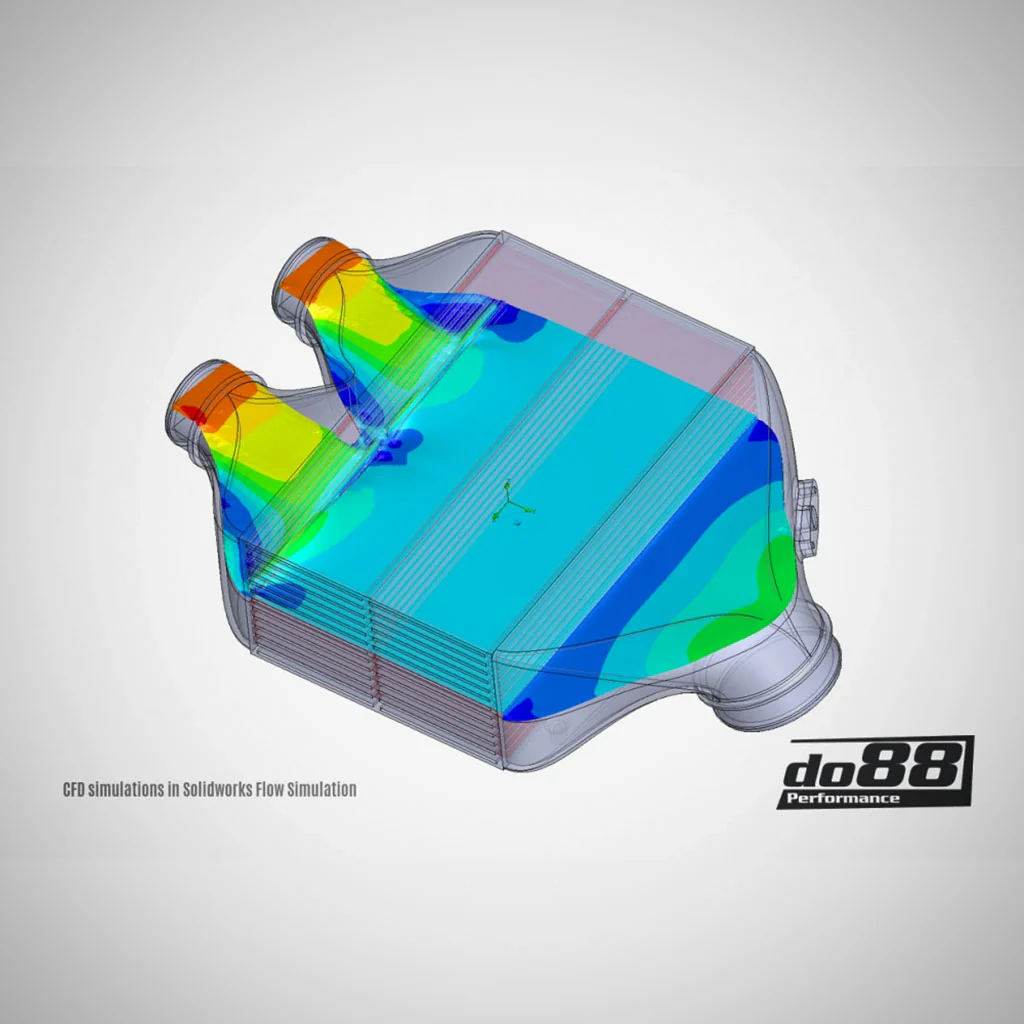 DO88 Performance Aluminium Ladeluftkühler passend für BMW M2 Competition, M3, M4 S55 - Image 4