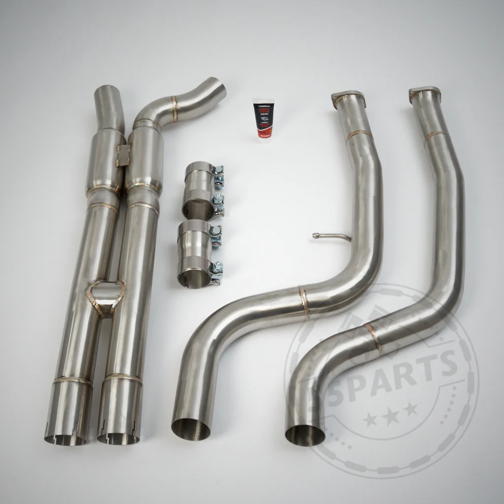 High Flow Midpipe ohne OPF und Kats passend für BMW M2 Competition