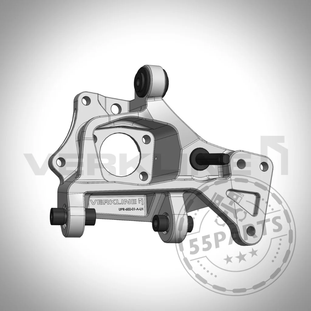 VERKLINE Leichtbau Radträger aus Aluminium für die Hinterachse passend für Toyota Yaris GR - Image 2