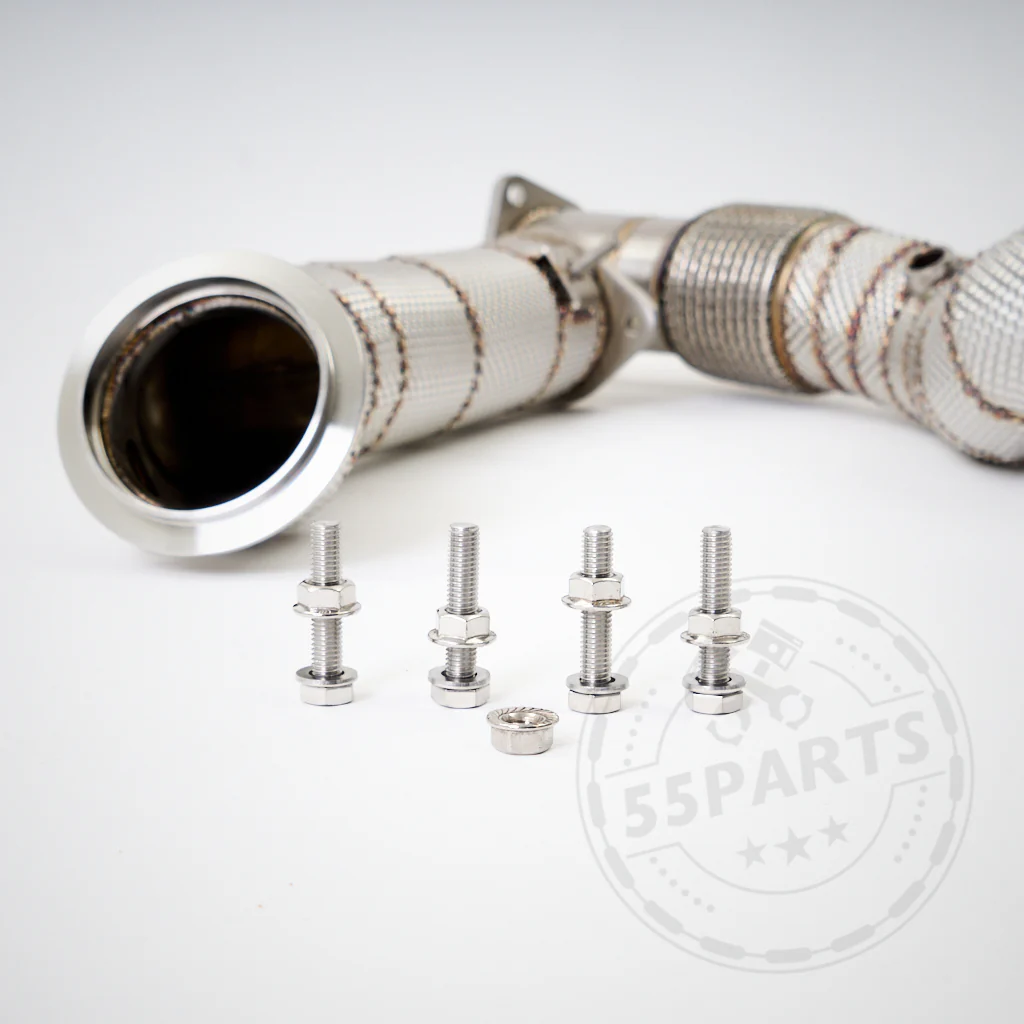 Katlose Katless Downpipes passend für BMW G87 M2 G80/G81 M3 G82/G83 M4 S58 wahlweise mit Thermoisolierung - Image 3