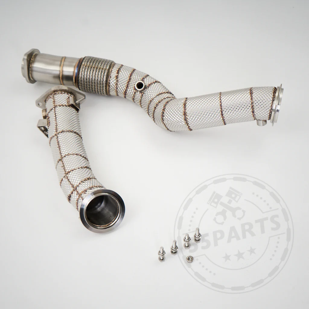 Katlose Katless Downpipes passend für BMW G87 M2 G80/G81 M3 G82/G83 M4 S58 wahlweise mit Thermoisolierung - Image 4