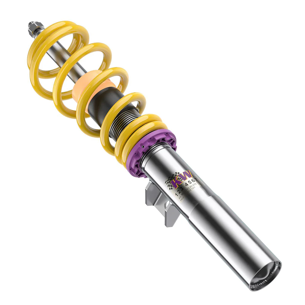 KW Gewindefahrwerk V1 inox passend für passend für BMW 1er F20, F21, 2er F22, F23, 3er F30, F32, F34, 4er F32, F33, F36 ohne Elektronische Dämpferregelung - Image 2