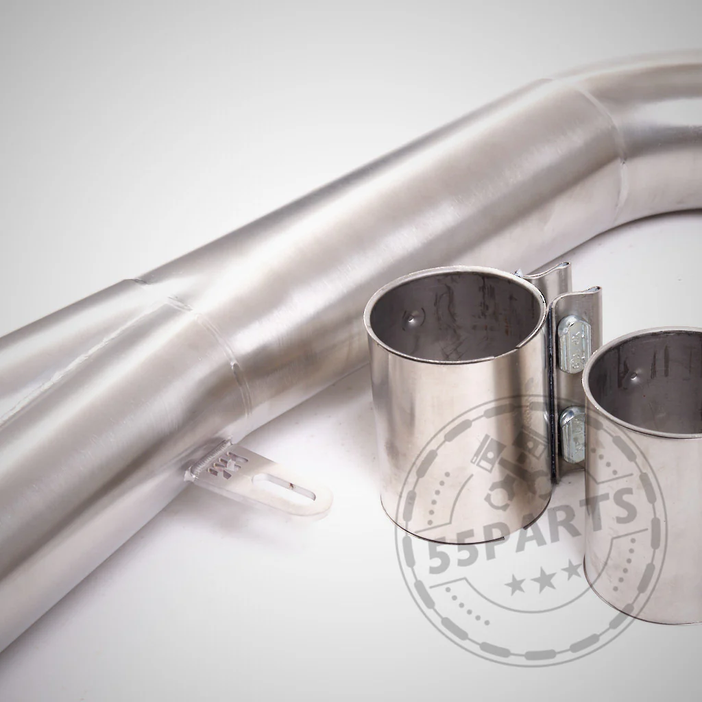 OPF ERSATZROHR, OPF DELETE, Single 3,5" Midpipe PASSEND FÜR BMW G8x - G81, G82, G83, G87 M2, M3 (Competition, Touring), M4 (Competition) MIT S58 MOTOR - Image 2