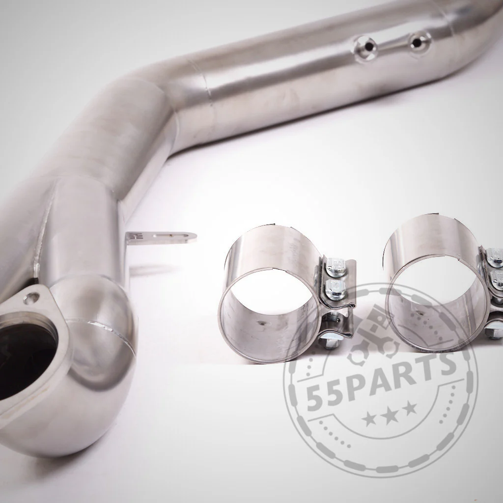 OPF ERSATZROHR, OPF DELETE, Single 3,5" Midpipe PASSEND FÜR BMW G8x - G81, G82, G83, G87 M2, M3 (Competition, Touring), M4 (Competition) MIT S58 MOTOR - Image 4