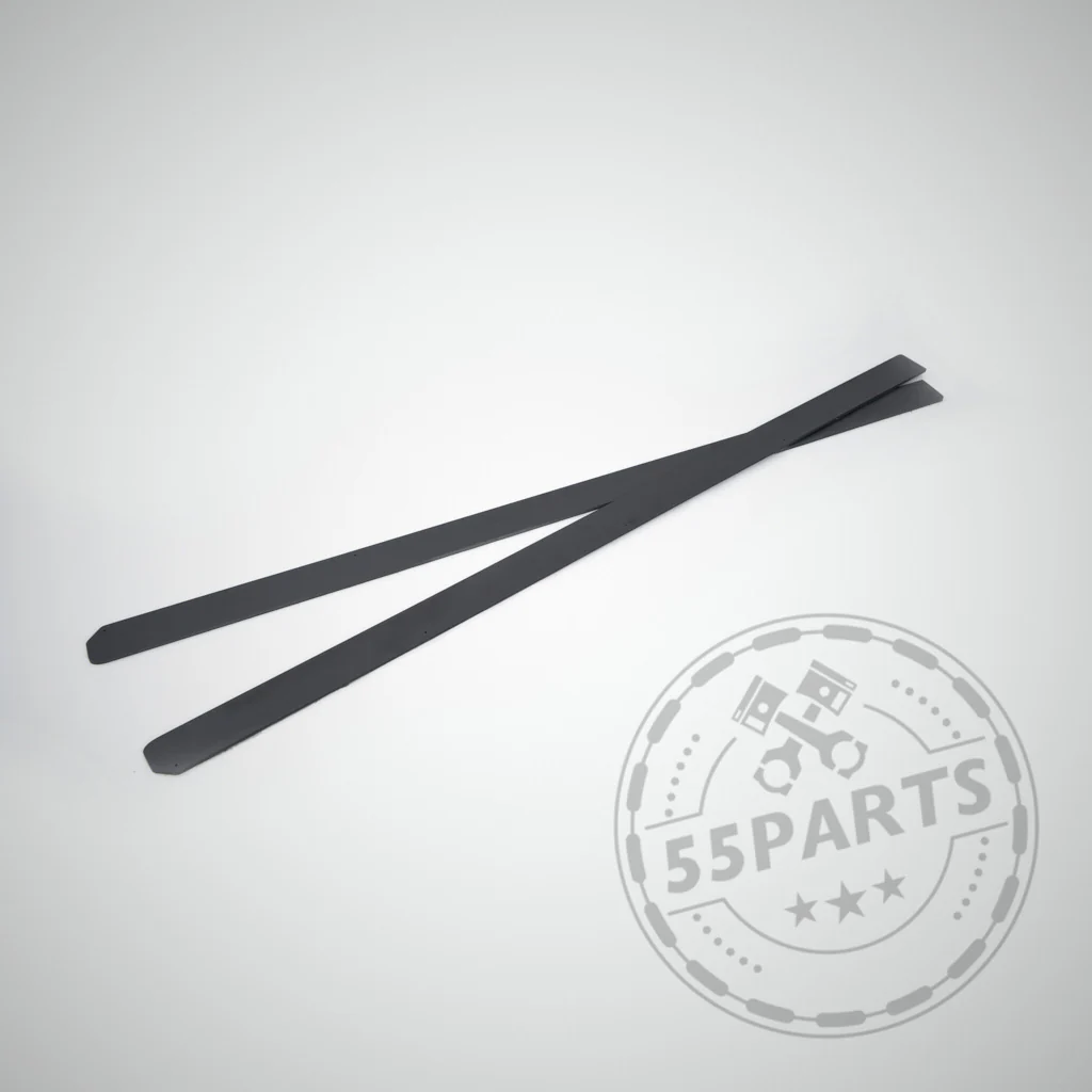 Side Skirts Kunststoff PE Mattschwarz passend für BMW F87 M2, M2 Competition, M2 CS - Image 4