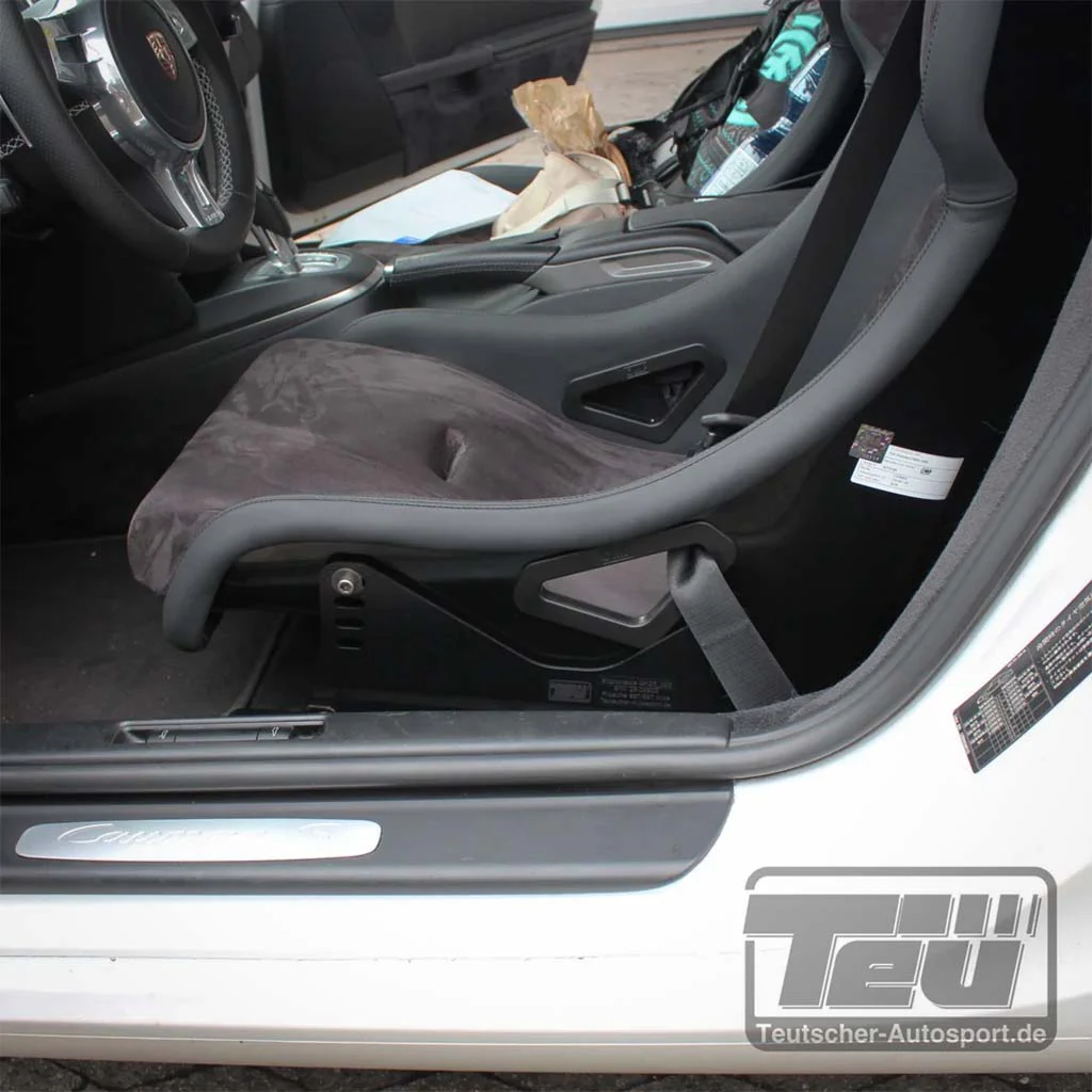 Teutscher Recaro, Sparco, OMP Sitzkonsolen passend für Porsche 911 997, Boxter 987, Cayman 987C inkl. Materialnachweis - Image 4