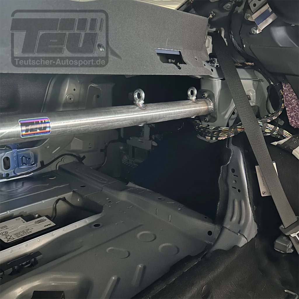Teutscher Trackday Gurtstrebe für 4-Punkt Gurte passend für BMW G87 M2 inkl. Materialnachweis - Image 5