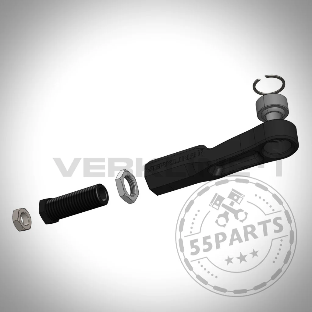 VERKLINE Verstellbare Spurstangenköpfe mit Uniball Gelenk passend für Toyota Yaris GR - Image 2