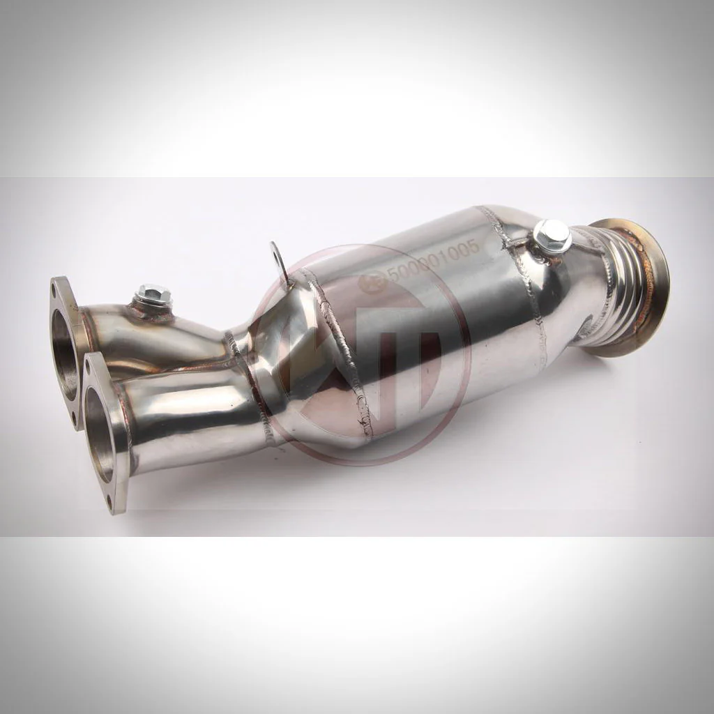 Wagner High Flow Downpipe mit 200 Zeller Katalysator passend für BMW 135i, 335i(x) N55 E-Serie - Image 5